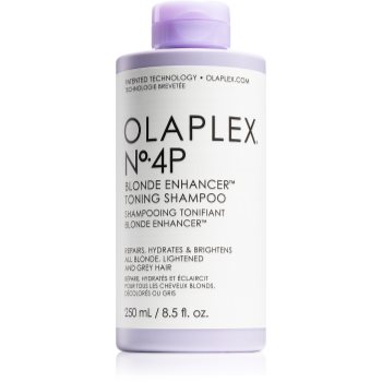 Olaplex N°4P Blond Enhancer Toning Shampoo sampon tonifiant cu violete neutralizeaza tonurile de galben - imagine 2